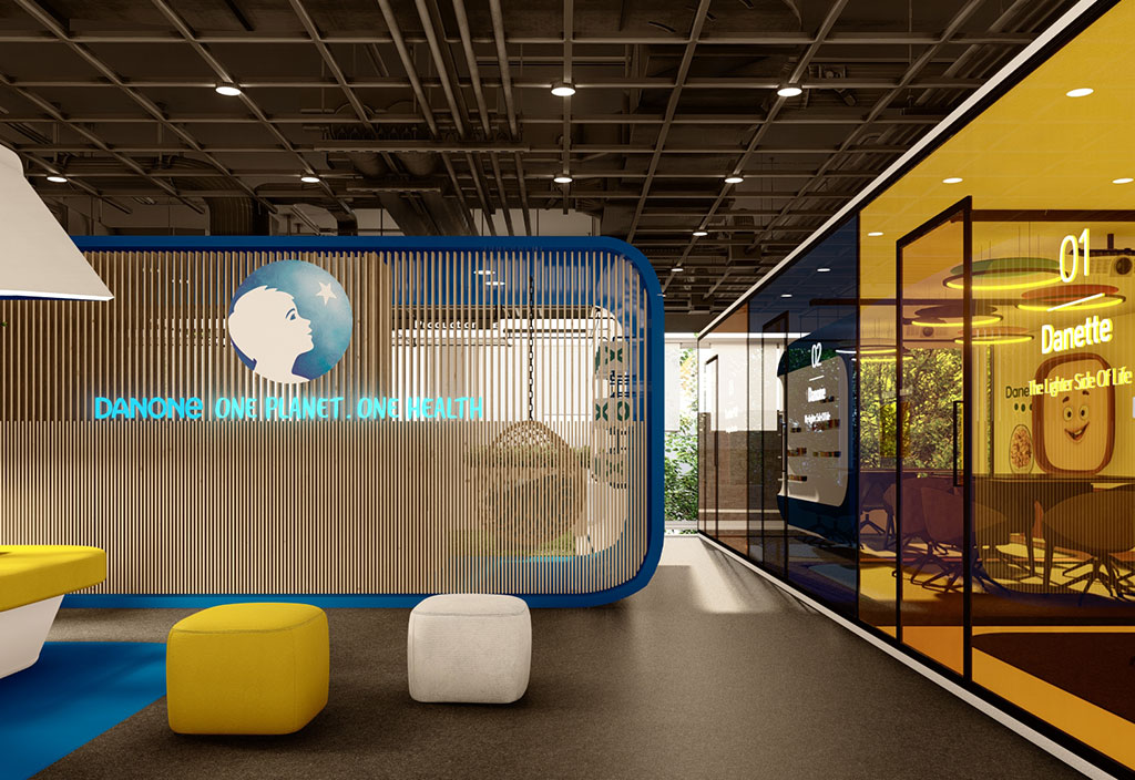 Danone's Central Office in Tehran Danone's Central Office in Tehran